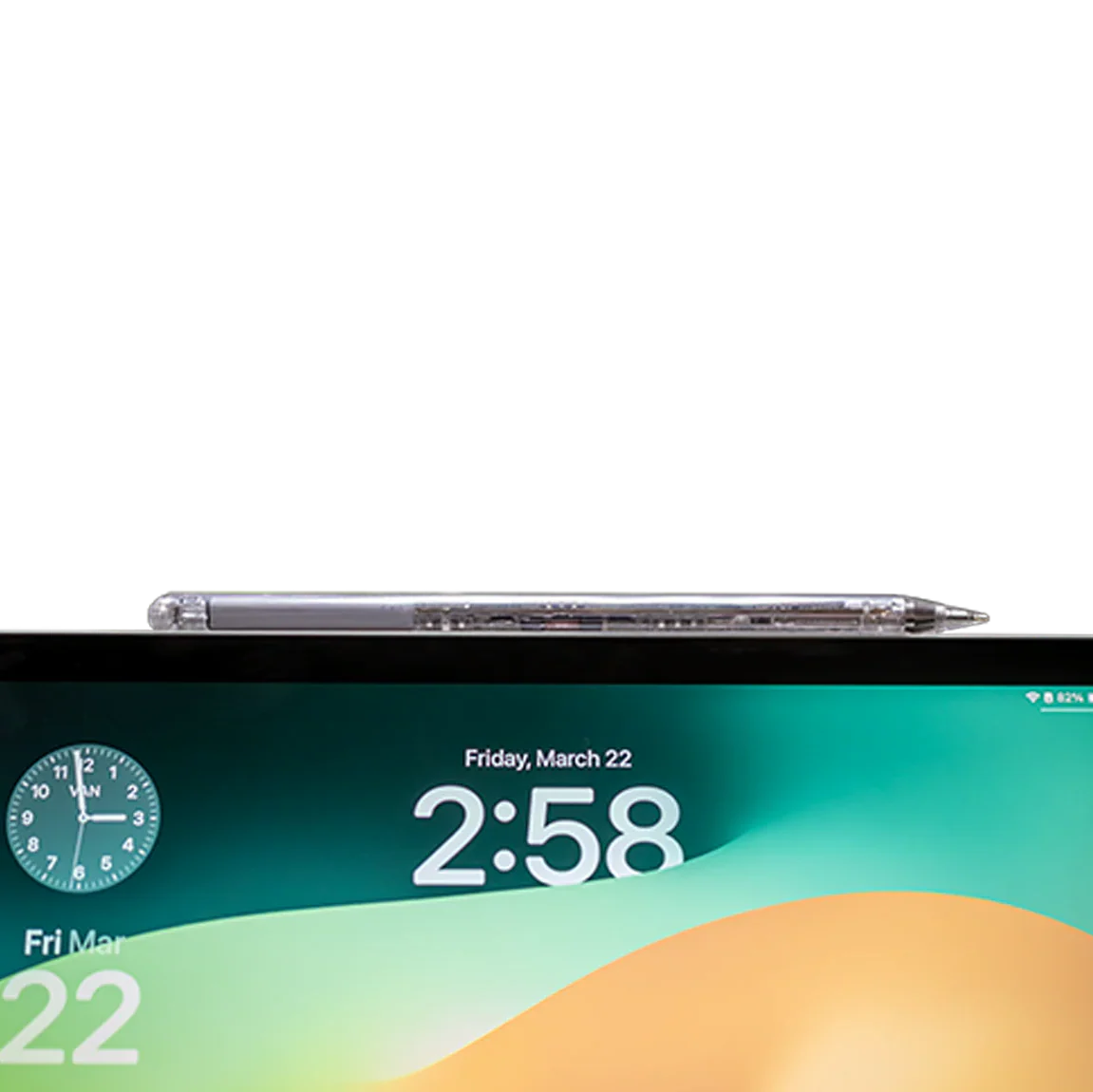 Lápiz Cristal para iPad LOGiiX Blanco/Transparente