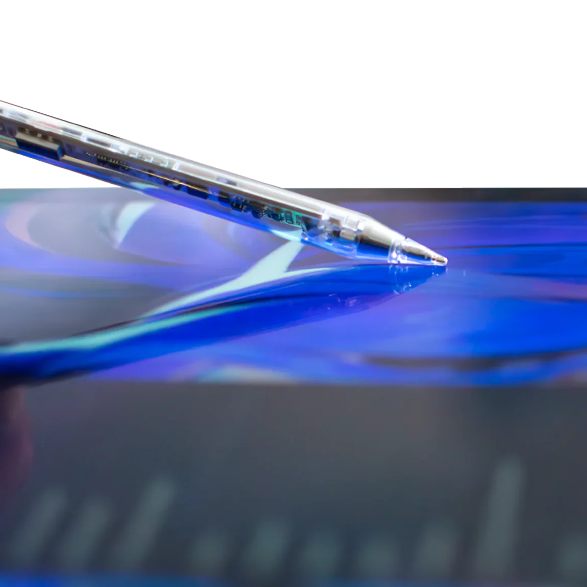 Lápiz Cristal para iPad LOGiiX Blanco/Transparente