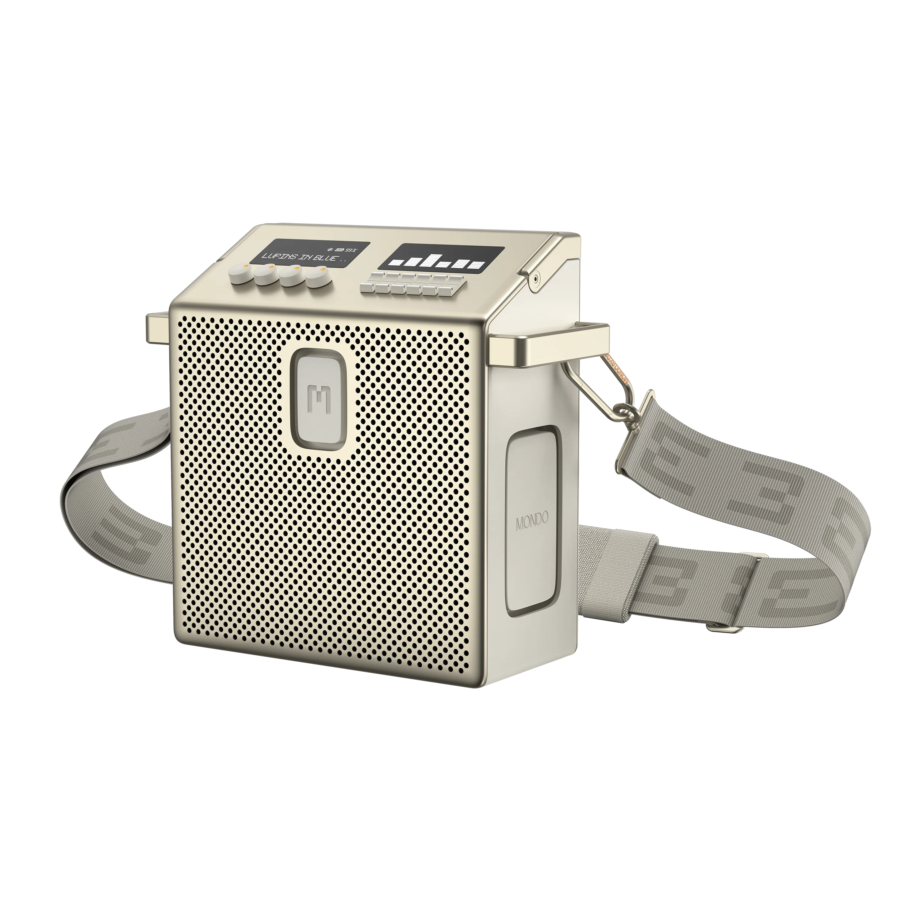 Parlante Mediano Mondo Metal BT