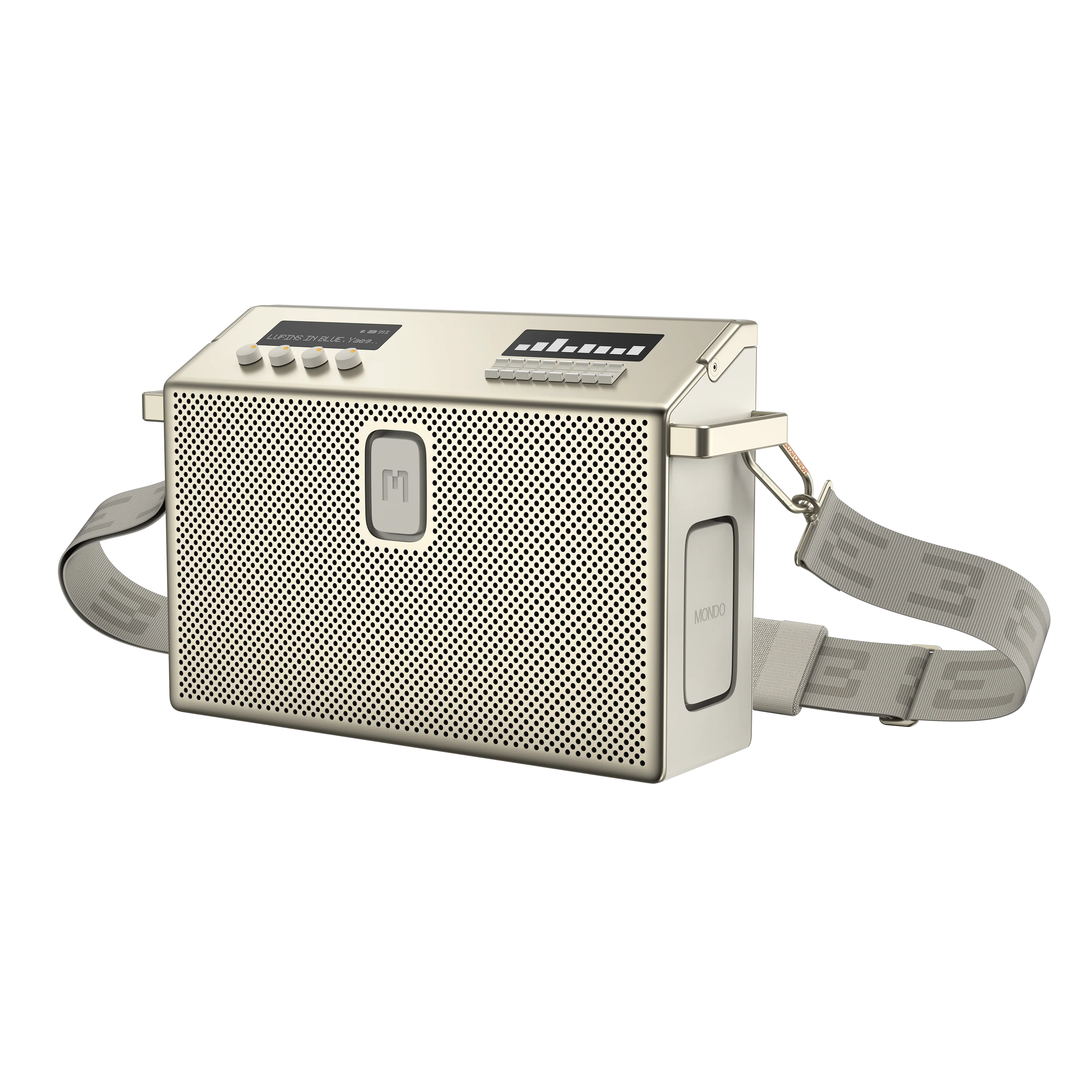 Parlante Grande Mondo Metal BT