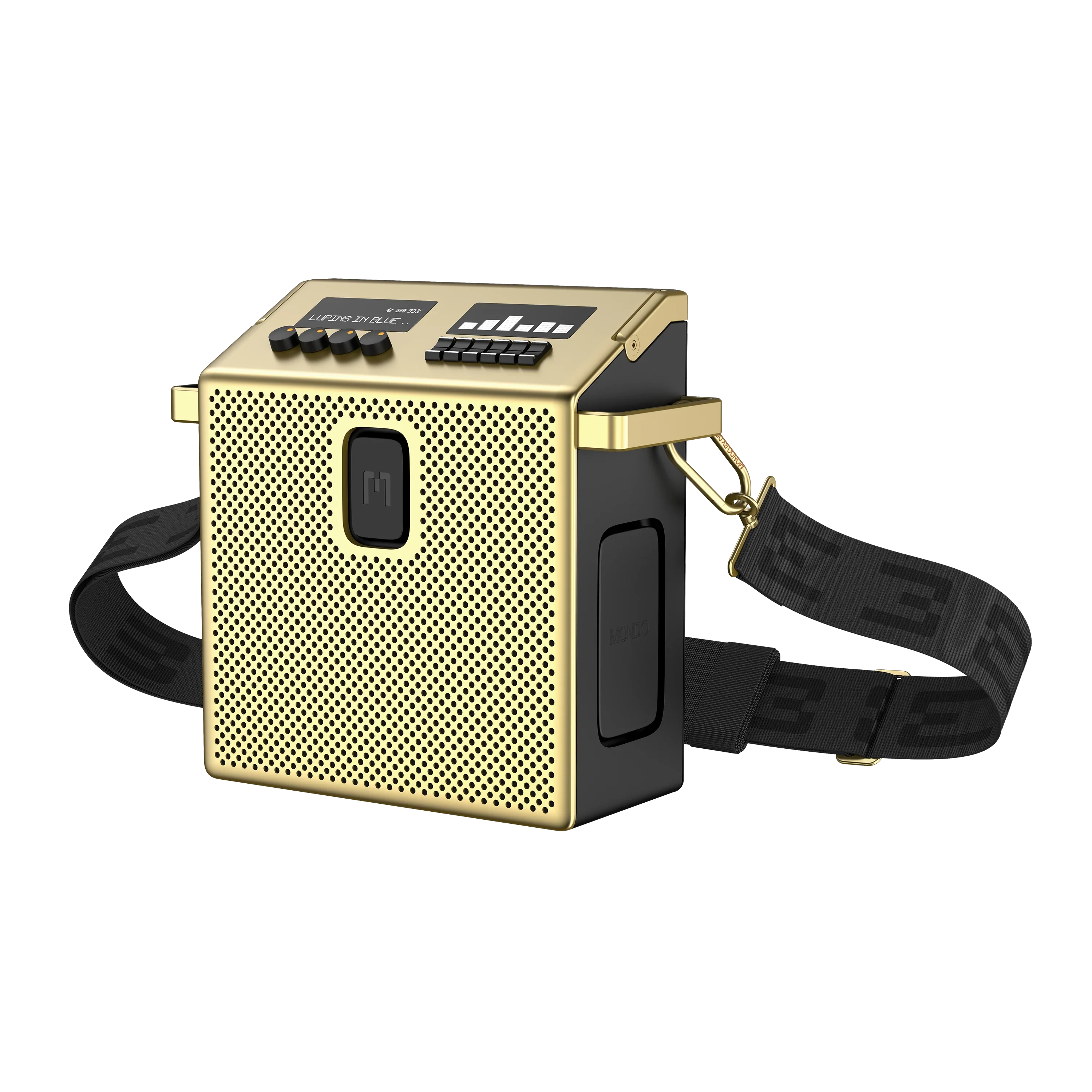 Parlante Mediano Mondo Metal BT