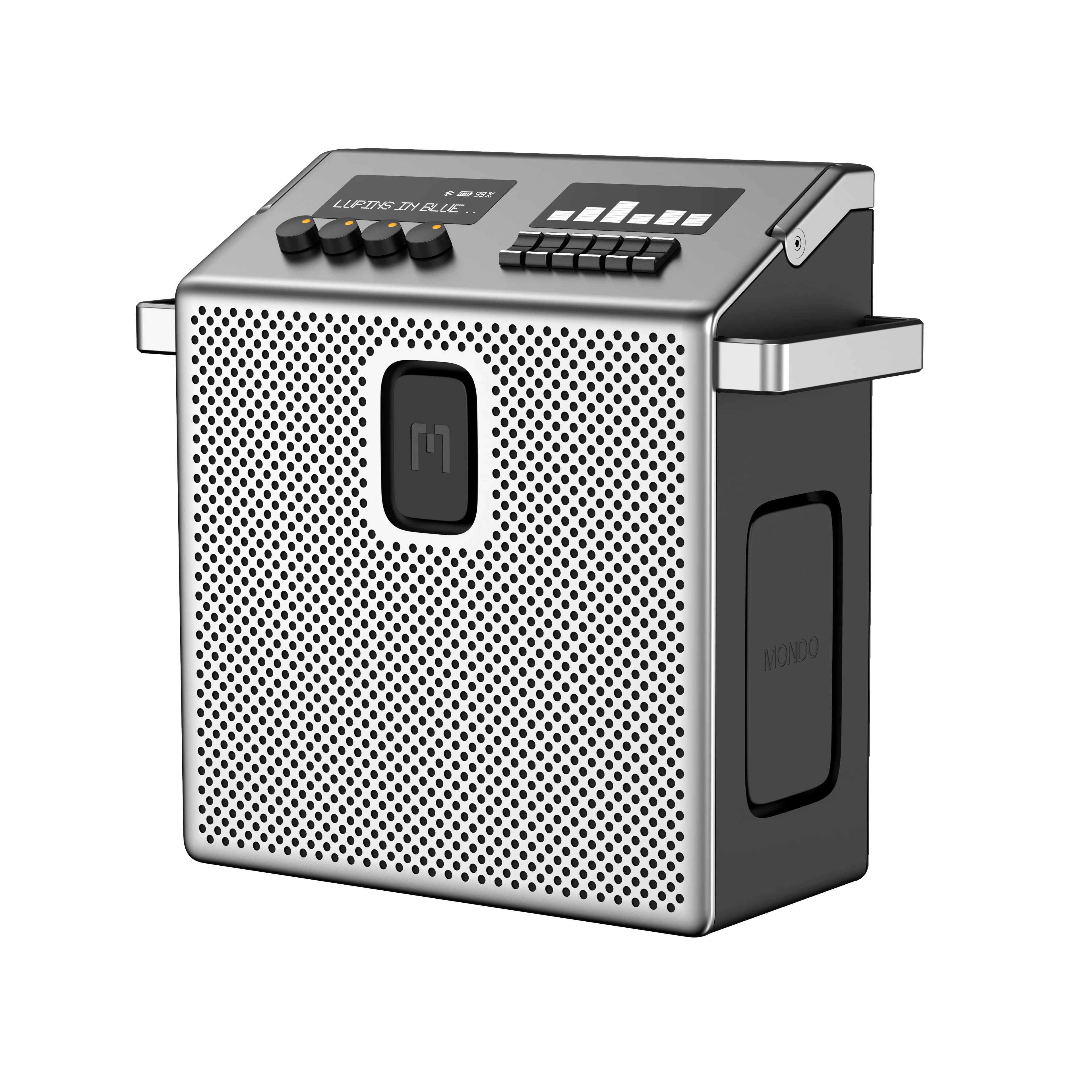 Parlante Mediano Mondo Metal BT