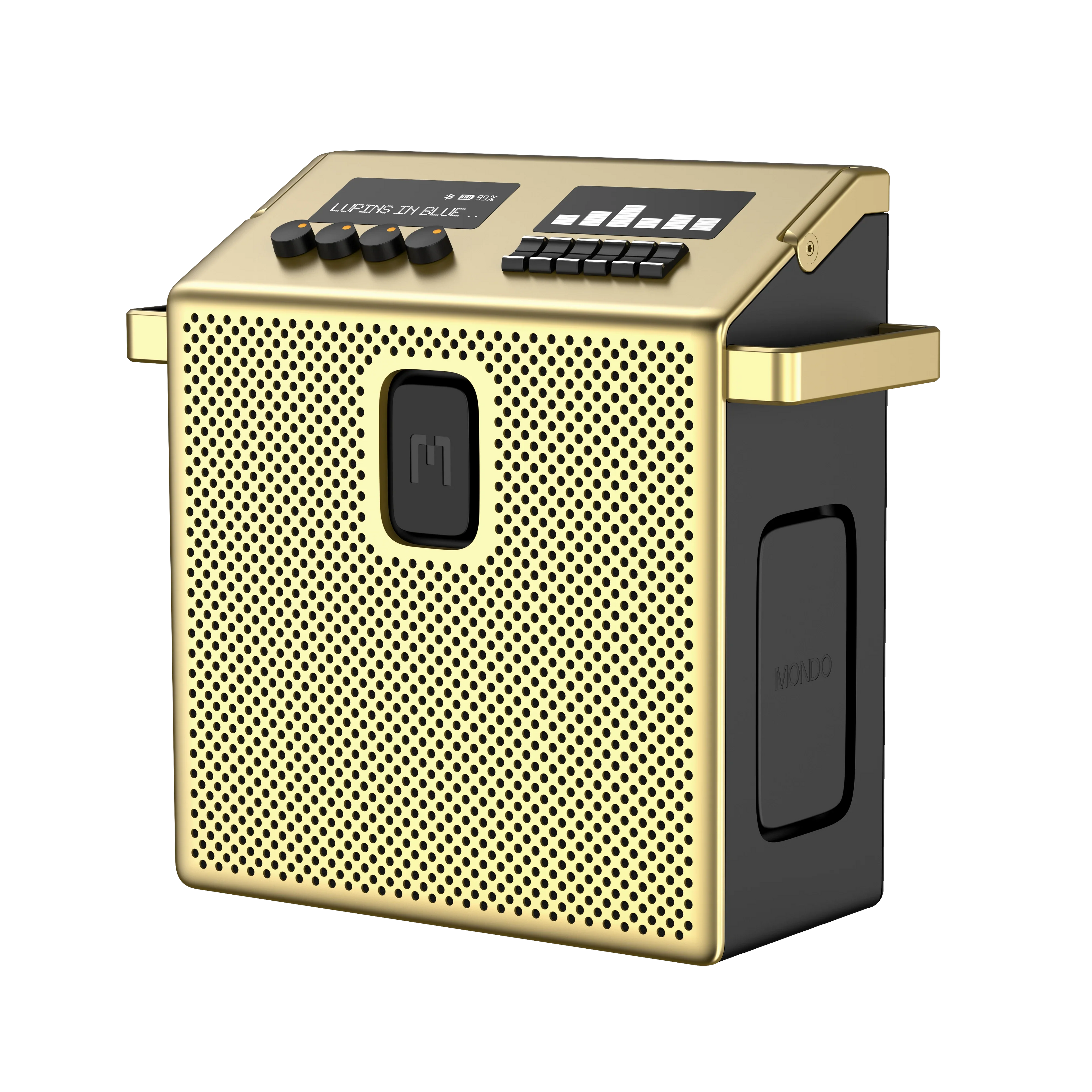 Parlante Mediano Mondo Metal BT