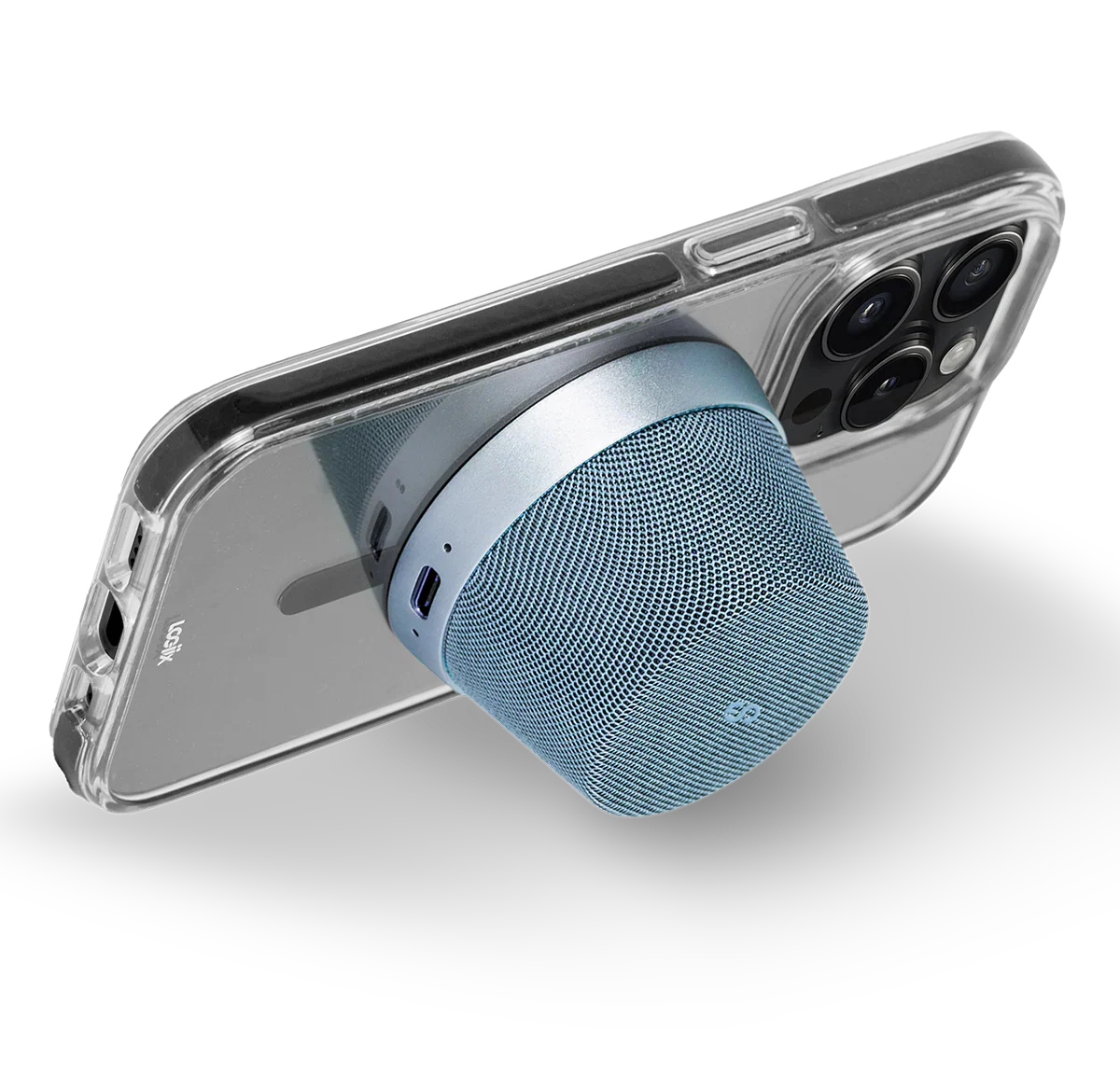 Parlante Bluetooth Magnético LOGiiX Blue Piston Mini